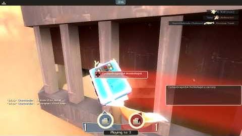 TF2 - Falling off the Train in Convoy and Getting Back On