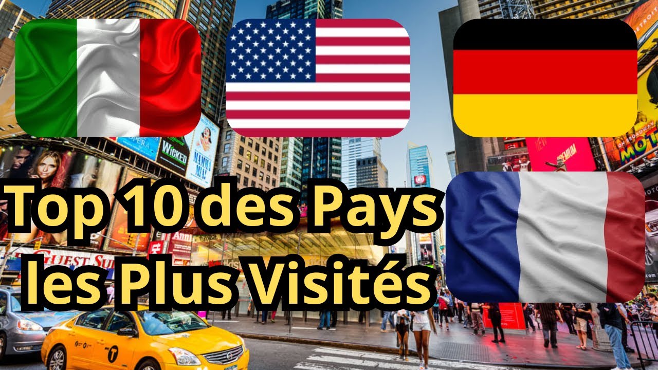 Top 10 des Pays les Plus Visités en 2024 : Un Tour du Monde Inoubliable avec Top Chrono !