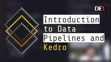 Introduction to Data Pipelines and Kedro - Writing Data Pipelines With Kedro 1