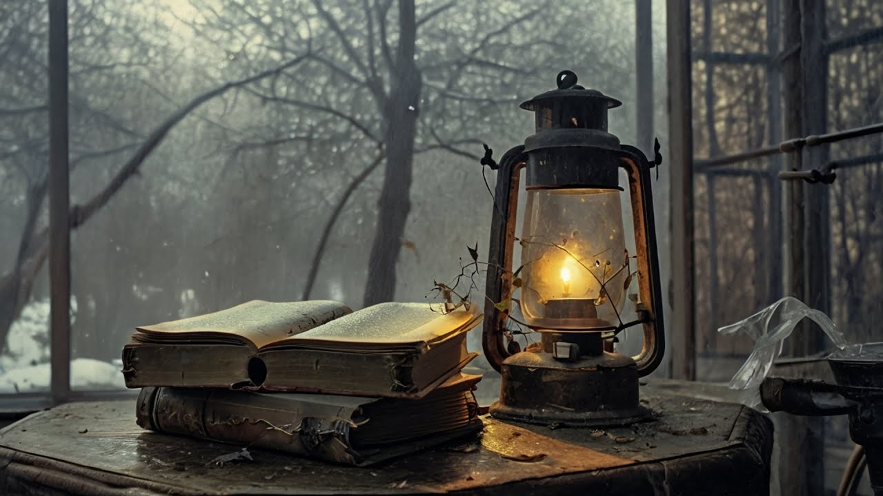 Rainy Day with an Old Book – Melancholic Piano Music for Study, Focus & Reflection | Dark Academia