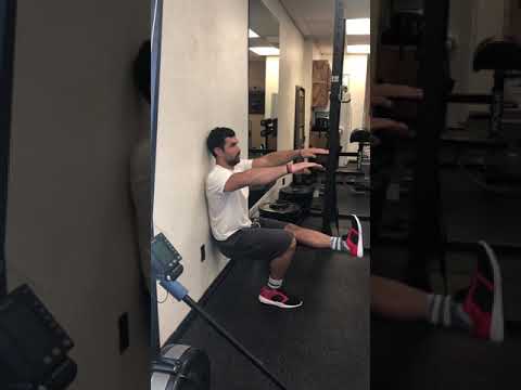 Single Leg Wall Squat Hold camera iphone 8 plus apk