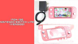ITEM 135 - Nintendo Switch Lite (VENDIDO)