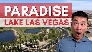 What's it Like Living in LAKE LAS VEGAS? | Paradise Like Community in HENDERSON | Neighborhood Tour