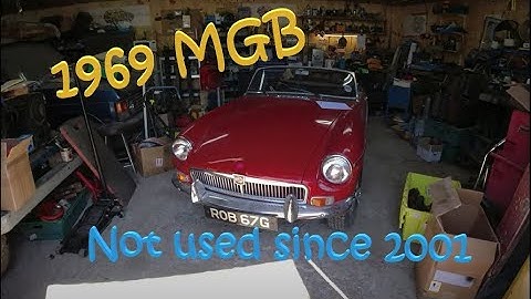 1969 MGB recommission - introduction and initial inspection EP1