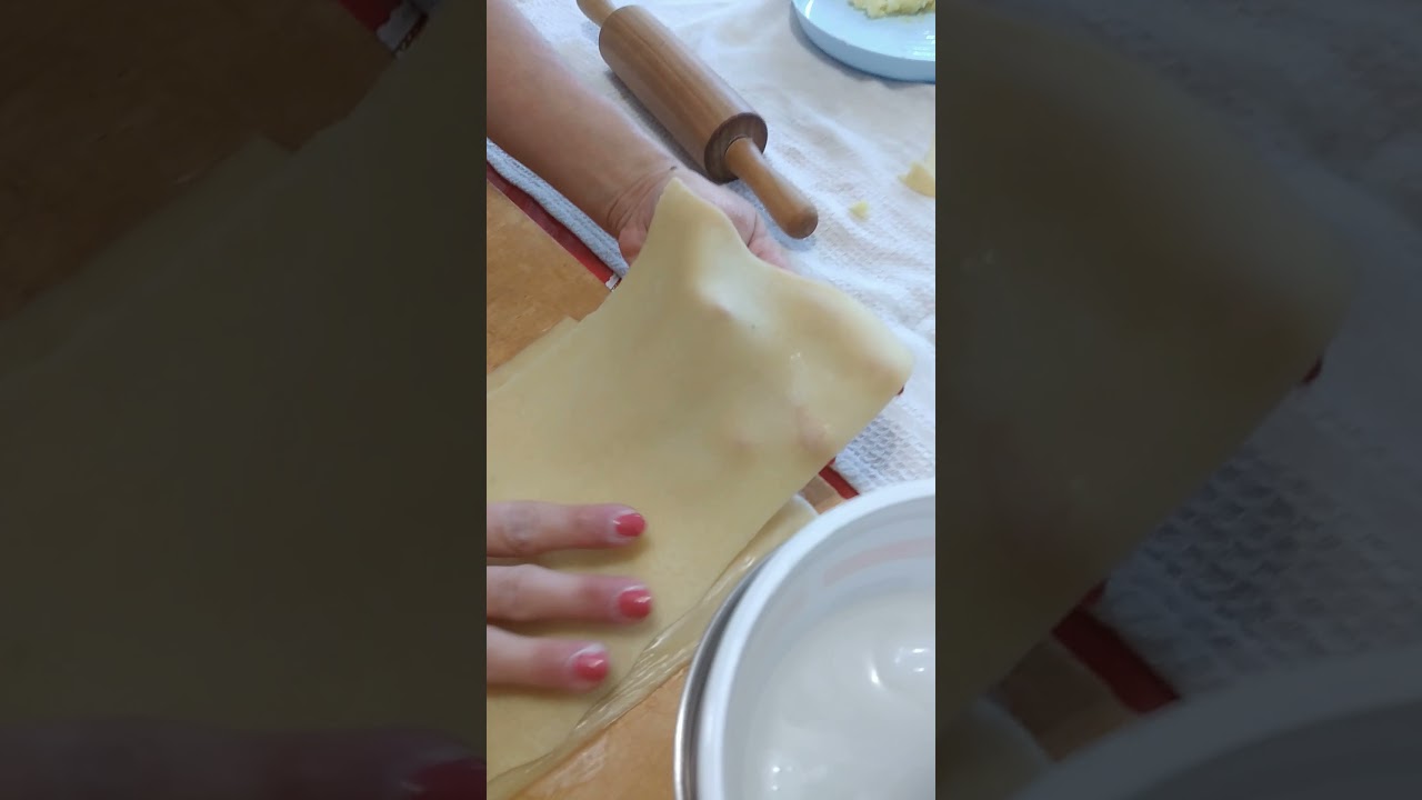 procedimento iniziale per le sfogliatelle
