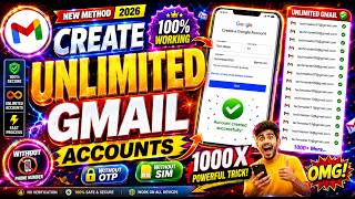 How to Create Unlimited Gmail Accounts Without Phone Number 2026 (Mobile Method)