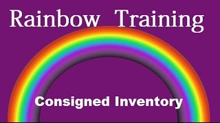 Rainbow Training - Purple - Consigned Inventory