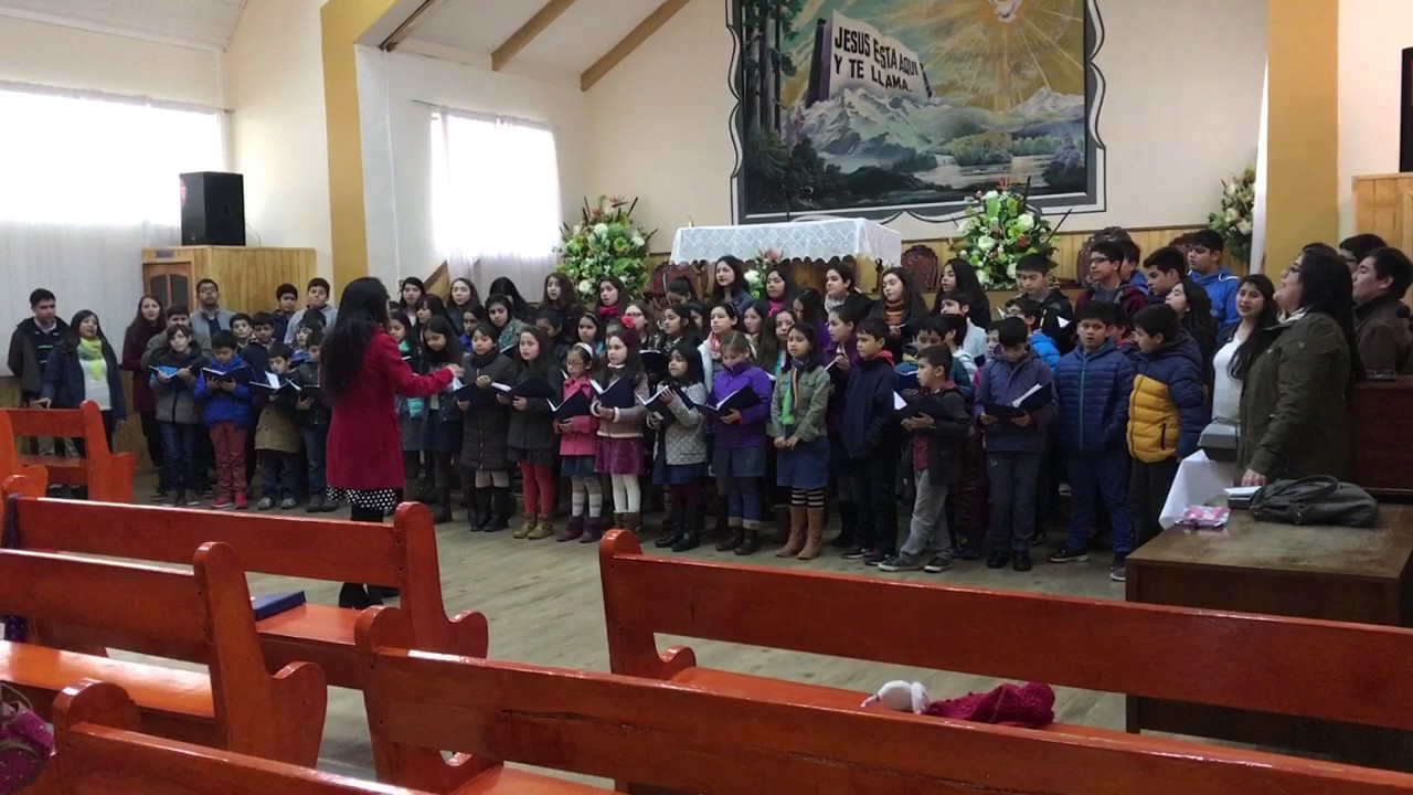 Ensayo Coro de Niños IEP Laja - Quiero llevarle la Gloria
