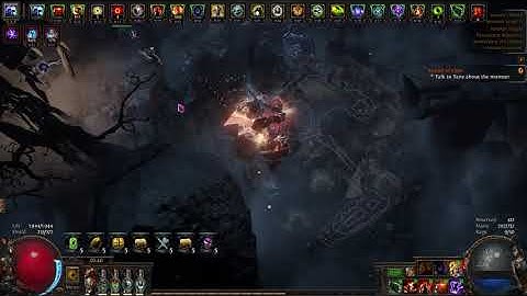 [POE 3.16] Wave 30 Simulacrum Selfcurse Boneshatter Juggernaut