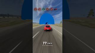 500 KM/H 🆚 HOLE 🕳️ - Which car can make it through? #beamng #beamngdrive