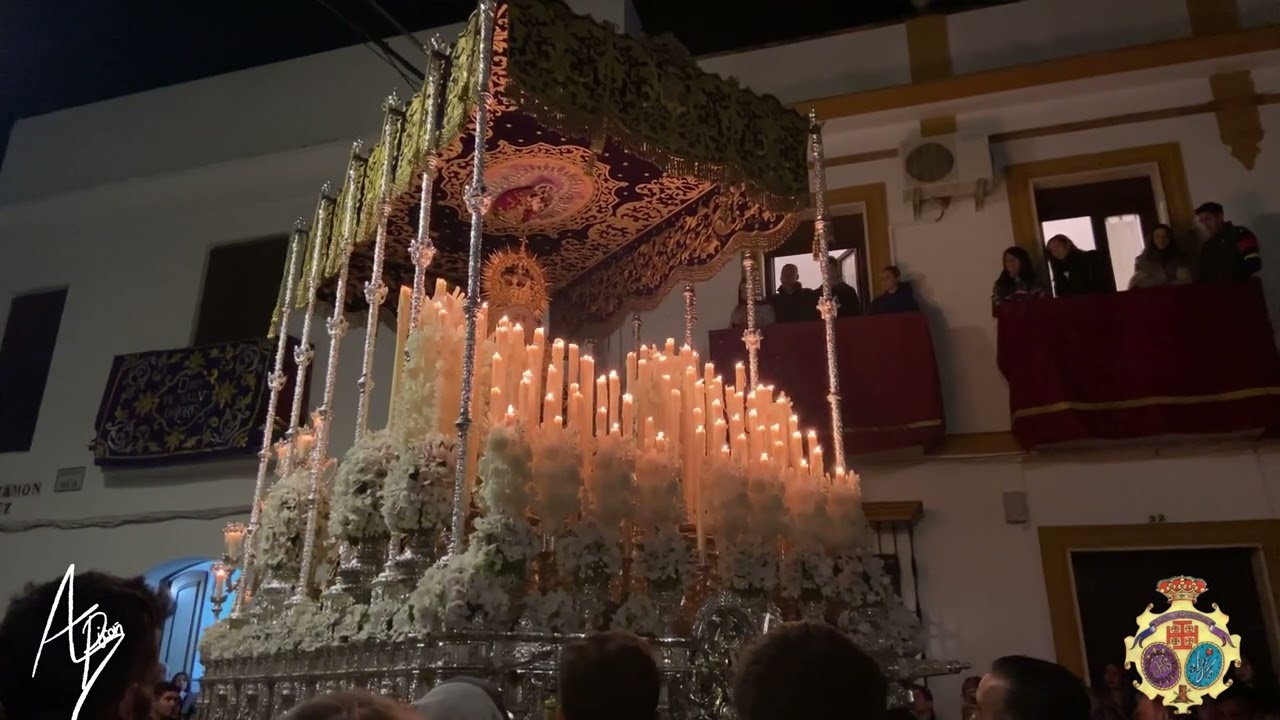 La Virgen de los Dolores por la Vuelta Amargura | Madrugá Moguer 2023. 4K