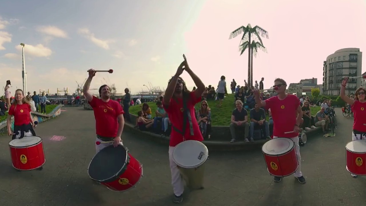 Fogo do Samba in 360° - Hafengeburtstag 2018 in 8k - Teil 2