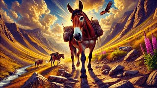 Mules: Strong, Smart & Stubborn Helpers! 🫏🌍 Fun Facts | Fun Animals for Kids!