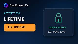 How to Activate CloudStream IPTV PLAYER for Lifetime