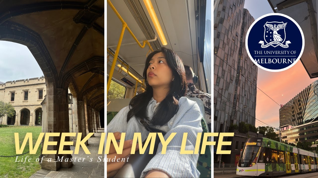 A Week in My Life as a Master’s Student at the University of Melbourne