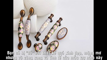 Lý giải vẻ đẹp đầy sức hút của tay nắm tủ bếp tân cổ điển