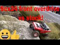 Scx24 before and after overdrive!
