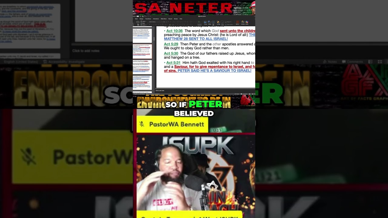 Christ Message: Repentance for Israel Only! 