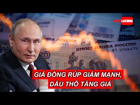 Video Reuters: Giá đồng rúp của Nga sụt giảm mạnh, dầu thô... - youtube