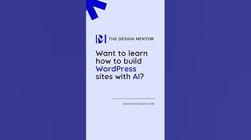 Want to learn how to build WordPress sites with AI (and barely touch code)?!#AIWebDesign #WebDesign