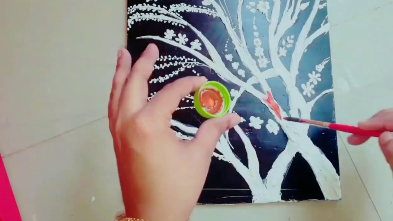 plaster of paris 3d painting YouTube