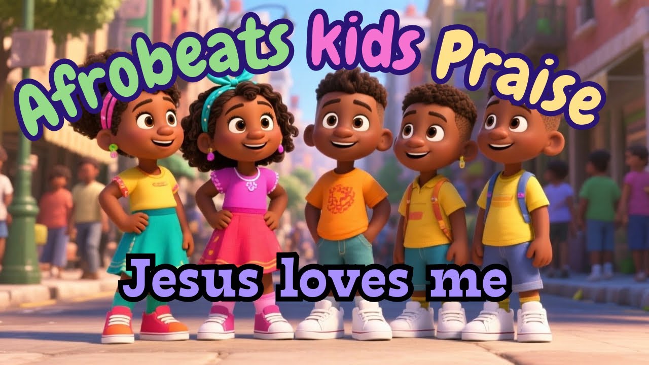 Jesus Loves Me | Happy Afrobeats Christian Song for Kids