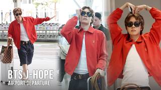 BTS 제이홉, 인천공항 출국 | BTS J-HOPE Airport Departure