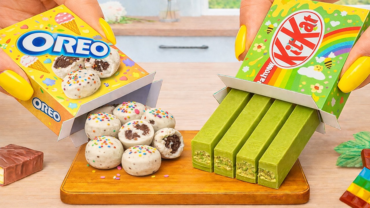 Satisfying Miniature M&M Cake with Chocolate Decorating 💖Miniature Dessert Ideas| Colorful M&M Cake