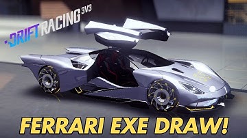 Drift Racing:3v3 Gameplay I spent 12k Diomands to get "FERRARI EXE" The Ultimate Beast!