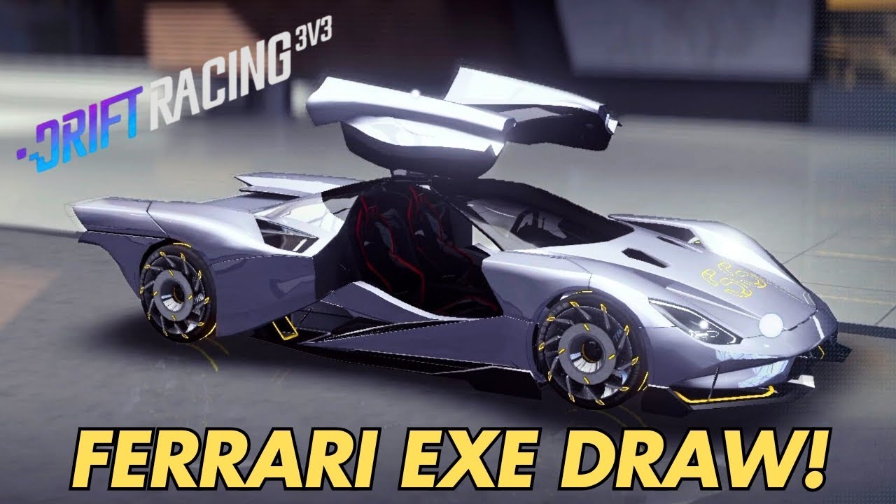 Drift Racing:3v3 Gameplay I spent 12k Diomands to get "FERRARI EXE" The Ultimate Beast!