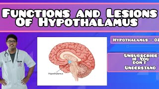 Functions and Lesions of Hypothalamus???? || CNS Physiology || With Handwritten Notes