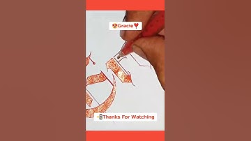 Gracie Name Lovely Calligraphy #shorts #youtubeshorts #fahadcalligraphy #calligraphy #viralshorts