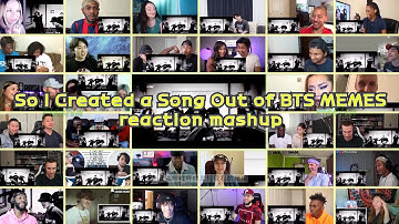 [BTS] So I Created a Song Out of BTS MEMES｜reaction mashup