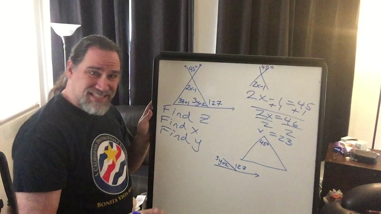 Finding the missing angle part VI - YouTube