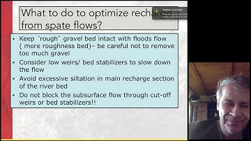 Spate Irrigation Opportunities and Groundwater in Balochistan