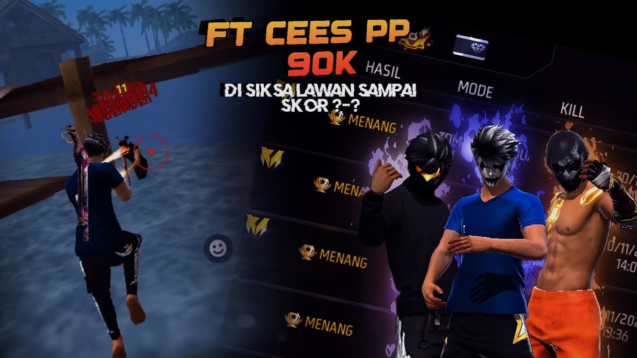 FT CEES PP 90K!!!  SKOR 1 MUSUH TENGIL BGT