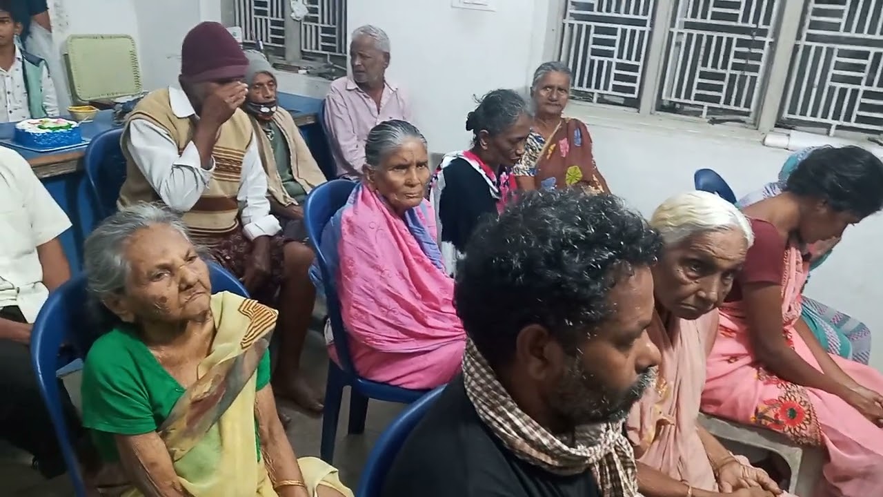 wedding celebration in old age home