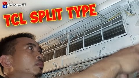 Ganito ako maglinis ng Split Type Inverter| TCL