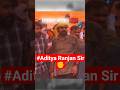 Aura of Aditya Ranjan 💯 || ft. Aditya ranjan Sir ☠️|| #ssc #sscprotest #cgl2025
