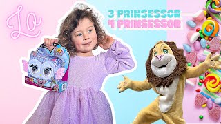 Lo 4år 🍭 Leos kalas - 3prinsessor VLOGG 💕🦁