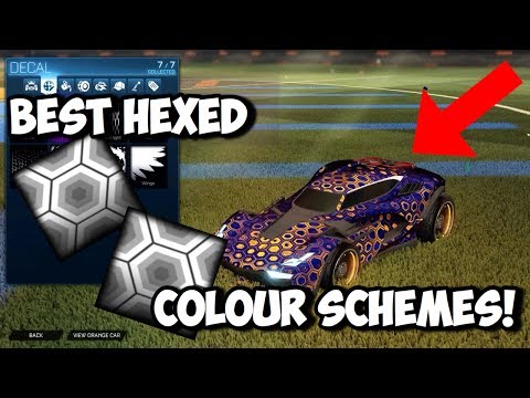 Best Hexed Colour Schemes! (Rocket League)