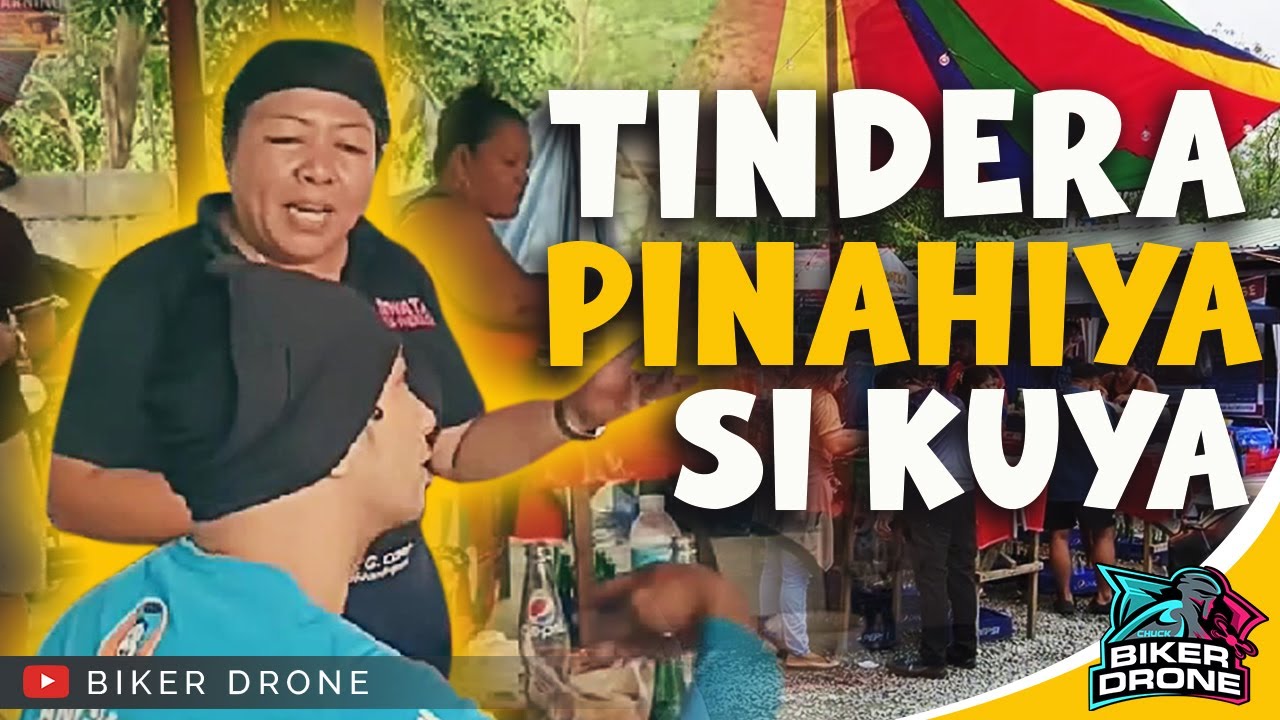 Pinahiya at Sinigawan ng tindera ni Diwata si Kuya rider. Kawawa naman ...