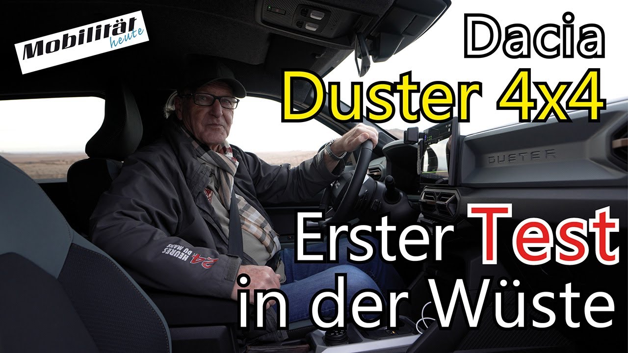 Dacia Duster 4x4 - Der Neue mit innovativem Allradsystem