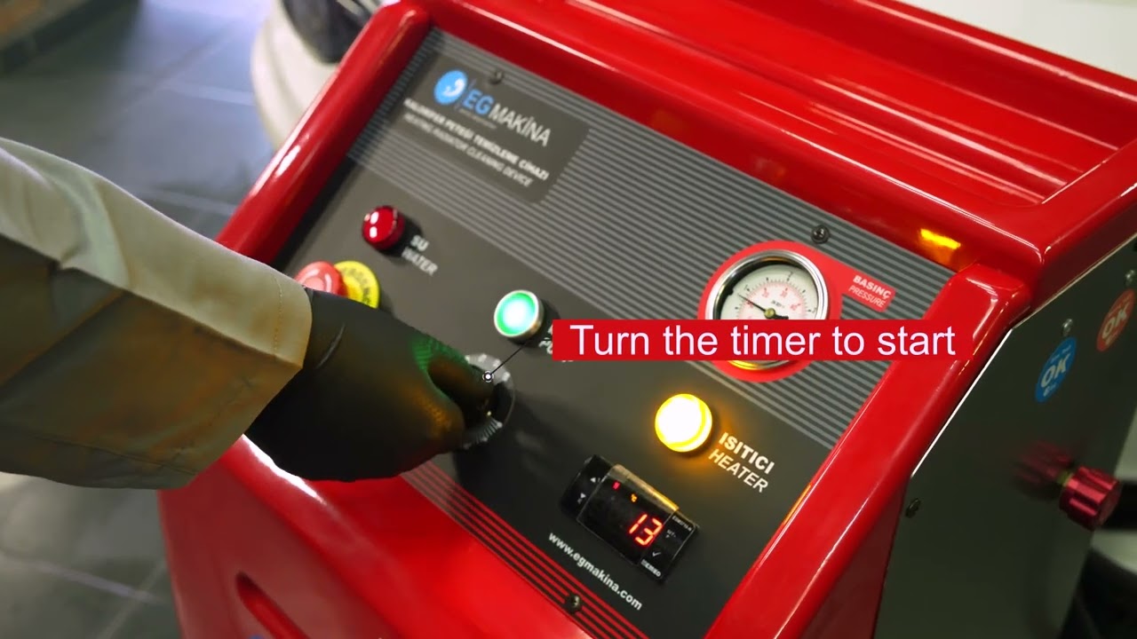 EG 3002 Heater Cleaning Device