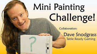 Freeblades Mini Painting CHALLENGE! Collab with Dave Snodgrass of Table Ready Gaming