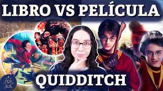 EVERYTHING the Movie CHANGED About Quidditch (Gryffindor vs Slytherin)
