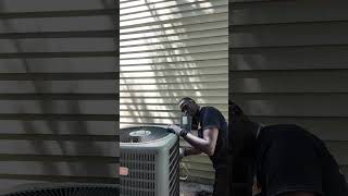 Heat Pump Installation With Coach Brett The Fit HVAC Tech #hvacpartners #hvacspecialist #hvacpros