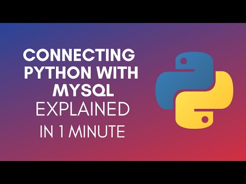 How To Connect Python With MySQL? (2024)