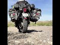 Riding my motorcycle through Big Bend Ranch State Park