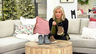 Skechers Animal Print On-the-Go Joy Bundle Up Ankle Boots on QVC